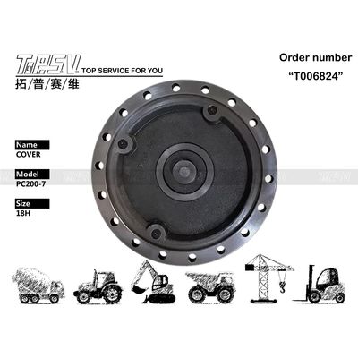 Good price 20Y-27-31230 Yüksek hassasiyetli çelik PC200-7 Ekskavatör Son Sürüş Kapağı Isı Tedavisi Performansı çevrimiçi