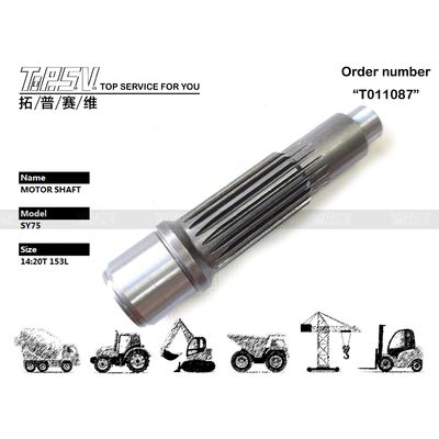 SY75 Ekskavatör Motor Çubuğu ile Düğme Yağı Bakımı ve Taşıma Paketleri