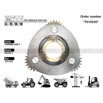 Ağır Güç EX220 Ekskavatör Seyahat 1 Aşama Taşıyıcı ASSY dişli ağı ile