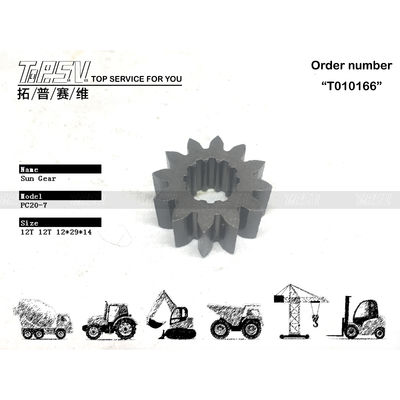 Good price 20N-60-31730 Yüksek Hassasiyetli PC30 Ekskavatör Seyahat 1 Güneş Dişlisi, Ağır Hizmet İnşaatı için çevrimiçi