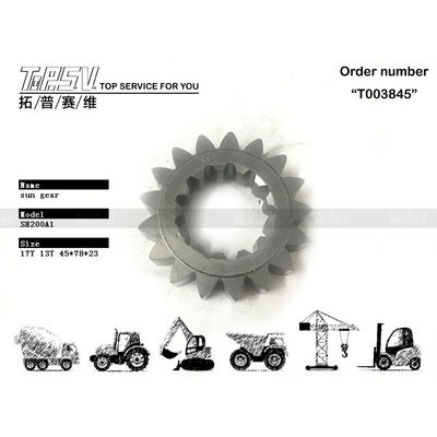 Good price KRC0147 SH200 Ekskavatör Salıncak 1 Kademeli Güneş Dişlisi Ekskavatör Makinesi İçin Siyah Renk Ekskavatörde Kullanılır çevrimiçi