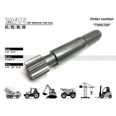 Good price 20Y-27-42510 Compatibility Compatible With Various PC200-6 Excavator Travel 1 Stage Sun Gear Models Excavator Sun Gear Depends On Size Used In Excavator Machinery çevrimiçi