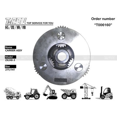 Good price Çok Yönlü Planet Redüktör Ağır Hizmet Tipi ZX240-3 Ekskavatör Seyahat 3 Kademeli Taşıyıcı ASSY, Çeşitli İnşaat Projeleri için çevrimiçi