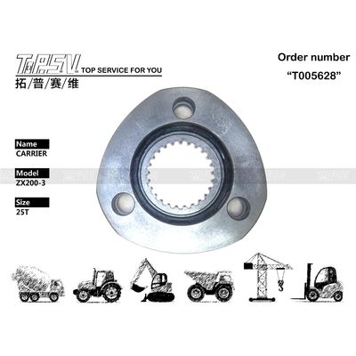 2050691 Siyah ZX200-3 Ekskavatör Seyahat 1 Aşama Taşıyıcı Cihaz kolay kullanım ve bakım için ambalaj türüne bağlı
