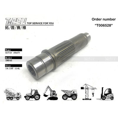 Good price Hidrolik Motor Tahrikli SWE45 Ekskavatör Son Tahrik Motor Mili, Optimum Verimlilik ve Üstün Performans İçin çevrimiçi