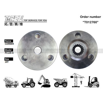 Good price Installation Gear Meshing PC120-6 Excavator Travel 1 Stage Planetary Carrier with Depend On Packing Type Packing Size and Black Color çevrimiçi