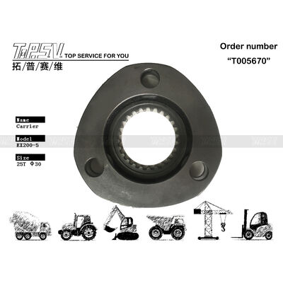 Good price 2034835 Siyah EX200-5 Ekskavatör Seyahat 1 Aşama Gezegen Taşıyıcı Ekskavatör Markaları ve Modelleriyle Uyumlu Dayanıklı Ağır Güçlü İnşaat Ekipmanı Bileşeni çevrimiçi
