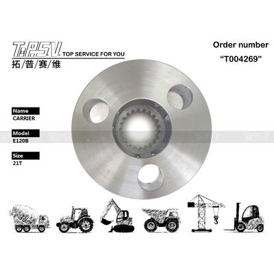 124-7901 E120B Ekskavatör Salıncak 2 Kademeli Planet Taşıyıcı Hassas Dişli Sistemi, Düzgün Tork İletimi ve Geliştirilmiş Ekipman Verimliliği Sağlar