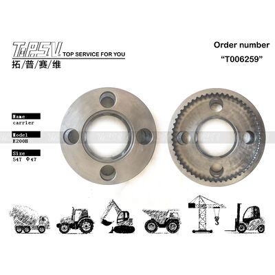 096-4232 Hidrolik Motor Tahrik E200B Ekskavatör Seyahat 3 Kademeli Taşıyıcı Pürüzsüz ve Dengeli Ağır Ekipman Seyahati İçin Tasarlanmış Dayanıklı Bileşen