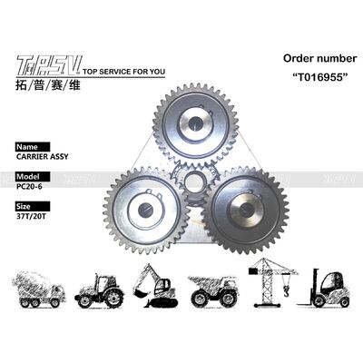 Good price FUGHC-3-2-1159 Çelik Ekskavatör Taşıyıcı Grubu, Planet Dişli Redüktörlü, Dayanıklı, Ağır Hizmet Tipi PC20-6 Ekskavatör Yürüyüş 1 Kademeli Taşıyıcı GRUP Bileşeni, İnşaat Makinesi Parçası çevrimiçi