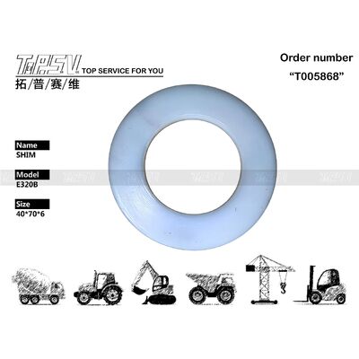 Good price 7Y-1434 E320B Ekskavatör Seyahat 2 Aşama Taşıyıcı Shim Parçaları Swing Drive için Ekskavatör yedek parçaları çevrimiçi