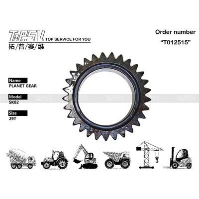Good price VIO20-3 Ekskavatör Seyahat 2 Aşamalı Planet Dişli Parçaları Seyahat Tahrik Ekskavatör Yedek Parçaları İçin çevrimiçi