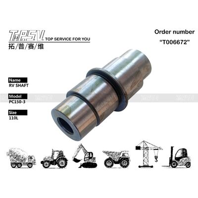 TZ200A1009-00 PC150-3 Excavator Travel RV Shfat Parts For Travel Drive Excavator Spare Parts