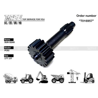Good price PC02 Ekskavatör Seyahat 1 Aşama Güneş Parçaları Seyahat Tahrikli Ekskavatör Yedek Parçaları İçin çevrimiçi