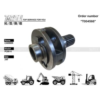 201-26-61211 PC60-6 Salıncak Tahrikli Ekskavatör Yedek Parçaları İçin Ekskavatör Salıncak Taşıyıcı