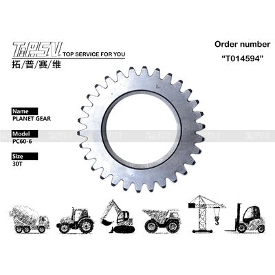 Good price 201-26-61220 PC60-6 Ekskavatör Salıncak Planet Dişlisi Salıncak Tahrikli Ekskavatör Yedek Parçaları İçin çevrimiçi