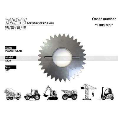 Good price 7Y-1428 Dayanıklı Dayanıklılık E320 Ekskavatör Seyahat 1 Aşama Gezegen Donanımı çevrimiçi