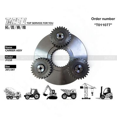 JY210 Ekskavator Swing 1 Stage Carrier ASSY Swing Drive için Parçalar Ekskavator yedek parçaları