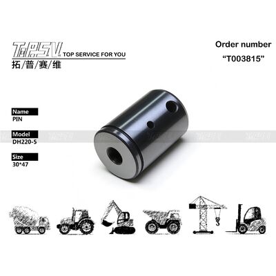 DH220-5 Ekskavatör Salıncak Tahrikli Ekskavatör Yedek Parçaları İçin 1 Kademeli Pim Parçaları