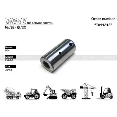 4194018 Kolay Kurulum EX60-1 Ekskavatör Salıncak 1 Kademe Dişli Pimi, Hidrolik Motor Sürüşü İçin Ekskavatör Marka ve Modelleriyle Uyumlu