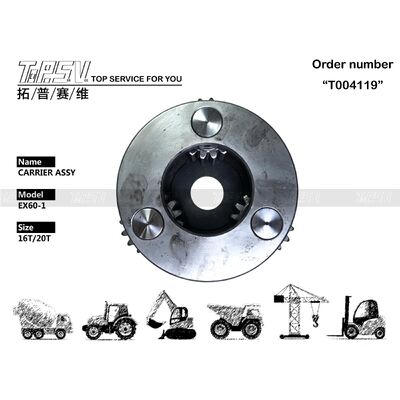 Good price EX60-1 Ekskavatör Swing 2 Aşama Taşıyıcı ASSY Parçaları Swing Drive için Ekskavatör yedek parçaları çevrimiçi